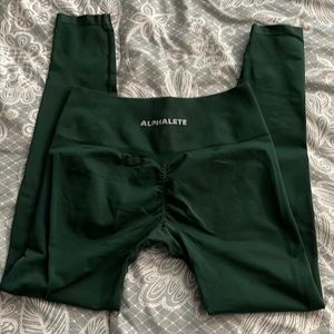 Alphalete Amplify Leggings in Darkest Pine (see pics)